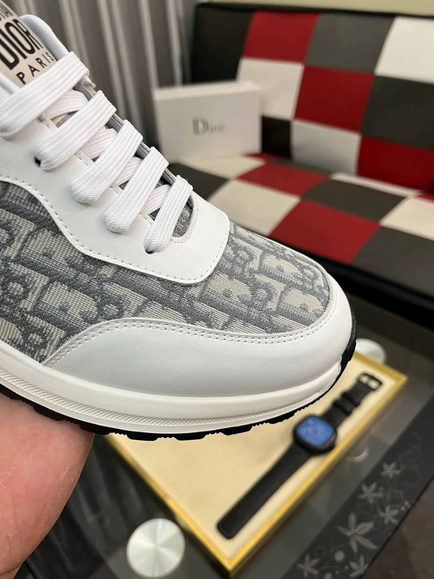 Men's Men's Shoes 💰420⌚️⌚️[Dior] 2025 Dior original lace-up low-top men's shoes Classic casual shoes 🔥This model is the official flagship model, with high quality and made by famous original factory designers. It is made of high-quality cowhide with original materials ➕comfortable and breathable mesh lining ➕pigskin insole, perfect last shape, generous and fashionable design, attracting many consumers, code number: 38--442️⃣Colors available